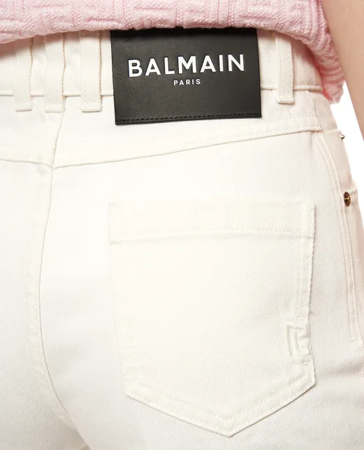 Balmain Джинсы прямого кроя - Артикул: GF1MI070DG14