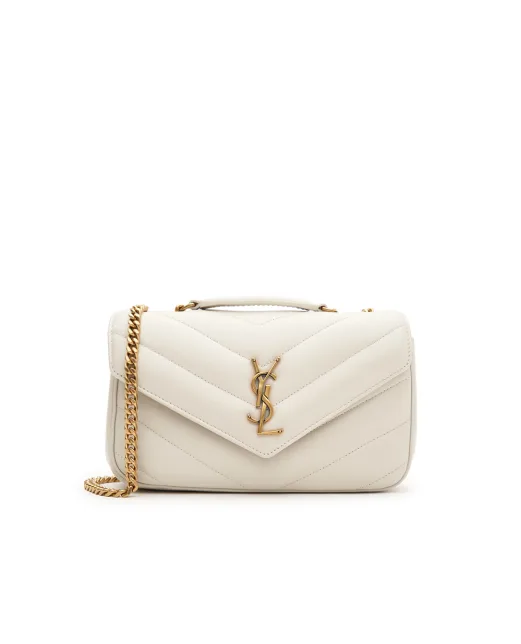 Saint Laurent Сумка зі шкіри Loulou Small - Артикул: 801437-AAEAX