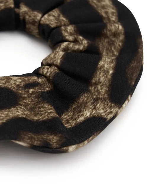 Dolce&Gabbana Детская резинка для волосс с леопардовым принтом - Артикул: LB7A12-FSGQX