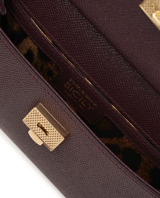 Dolce&Gabbana Кожаная сумка Sicily Small - Артикул: BB7116-B1001
