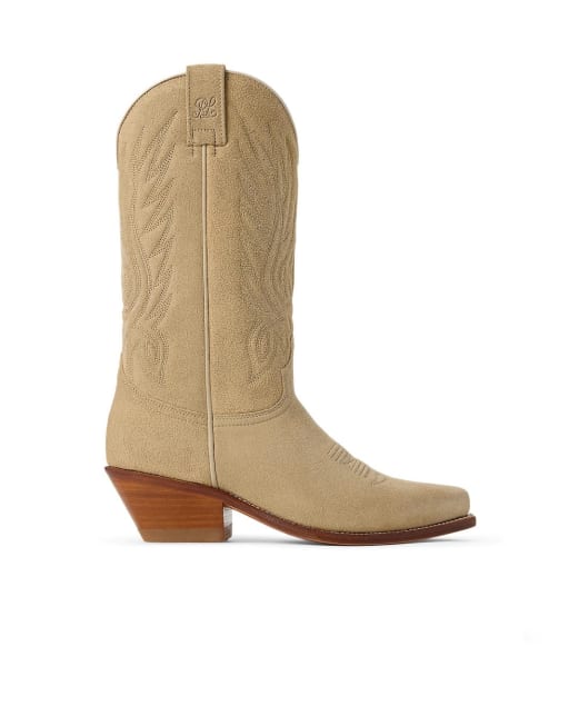 Ralph Lauren Collection Ковбойські чоботи Chilton із замші - Артикул: 800962356002