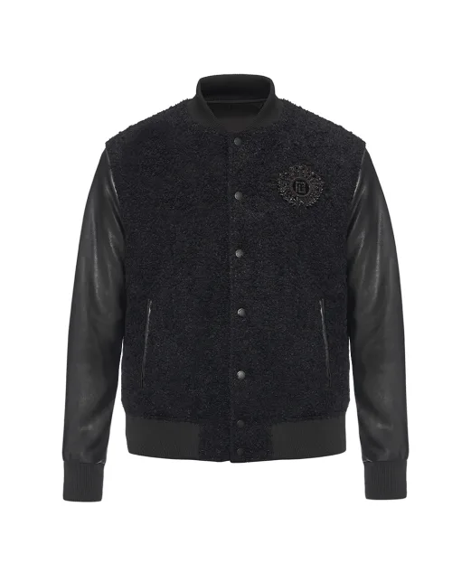 Balmain Бомбер - Артикул: FH1TFA7063MH