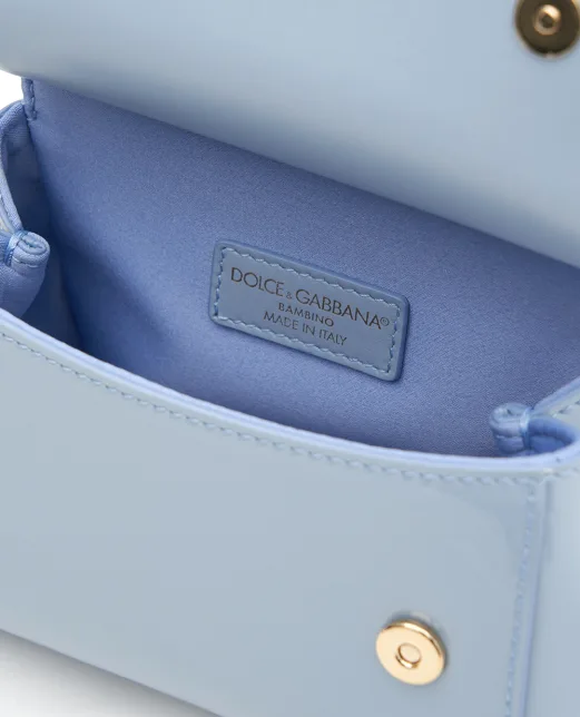 Dolce&Gabbana Дитяча сумка Sicily Mini з лакованої шкіри - Артикул: EB0003-A1067