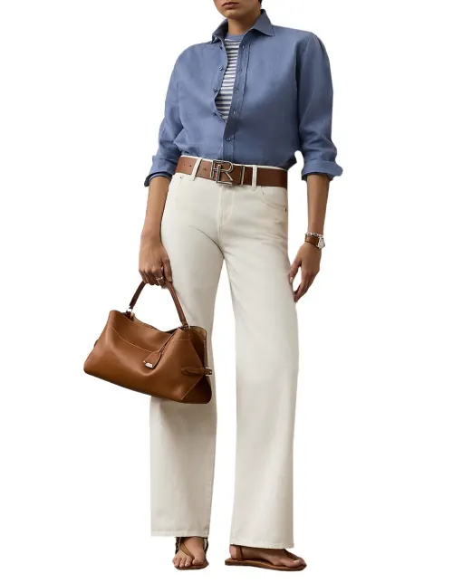 Ralph Lauren Collection Льняная рубашка - Артикул: 290975191001