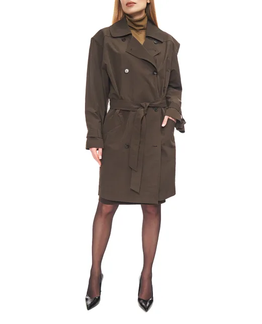 Saint Laurent Тренч двобортний - Артикул: 849613-YZ9FL