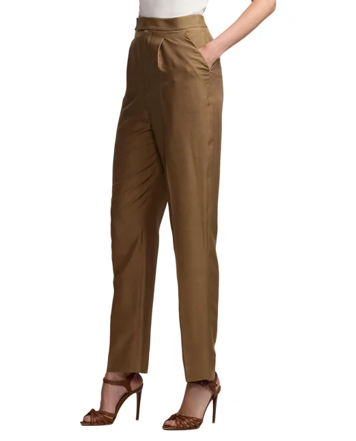 Ralph Lauren Collection Шелковые брюки - Артикул: 290966345001