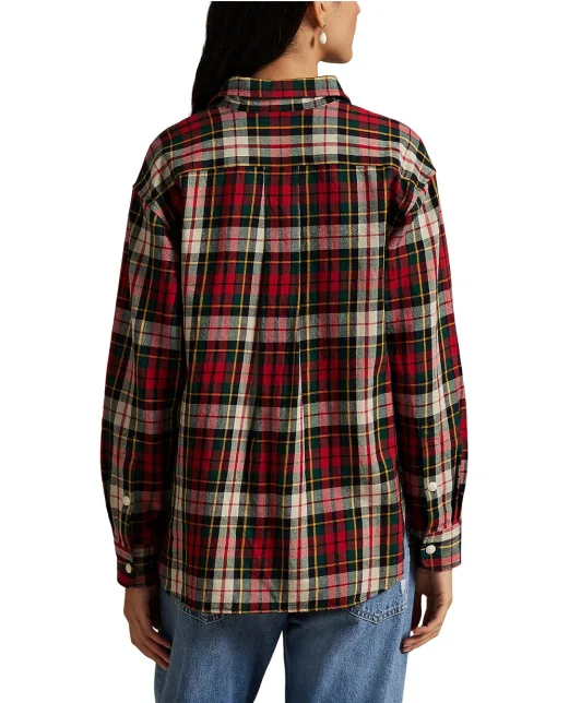 Polo Ralph Lauren Сорочка з бавовняного твила в клітку - Артикул: 211978159003