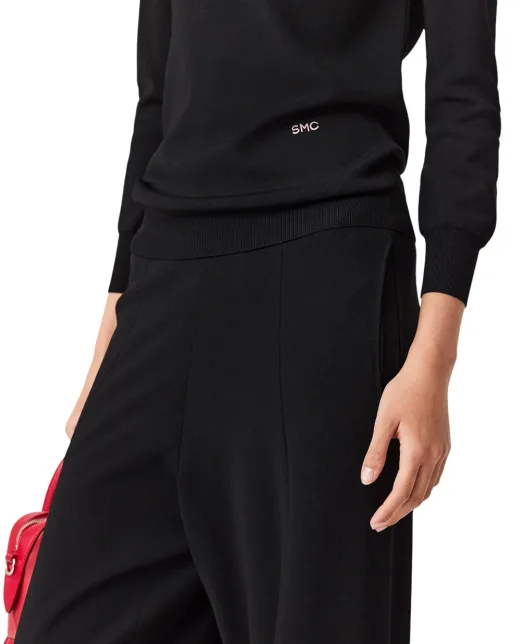 Stella McCartney Брюки трикотажные прямого кроя - Артикул: 6K11603S2462