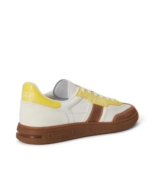 Polo Ralph Lauren Кроссовки Bedford из кожи и замши - Артикул: 804P04920002