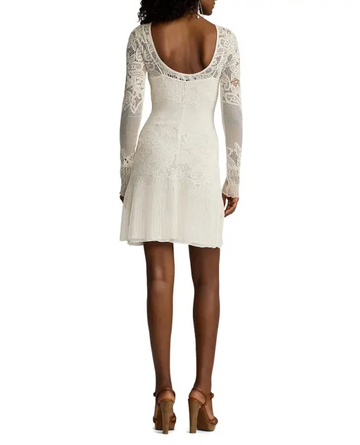 Ralph Lauren Collection Платье из шелкового кружева - Артикул: 290970610001