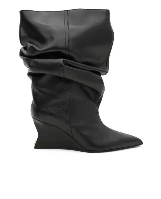 Balmain Ботильйони зі шкіри - Артикул: FN0TA181LVIT