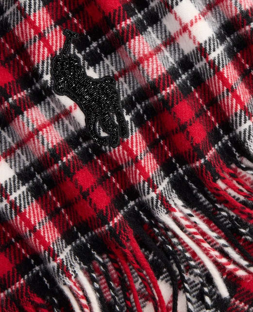 Polo Ralph Lauren Шарф из шерсти с бисером - Артикул: 455P04641002