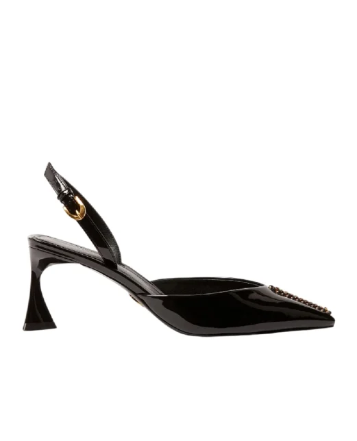 Stella McCartney Туфли-слингбэки Elsa лакированные - Артикул: 810604AP0AP0