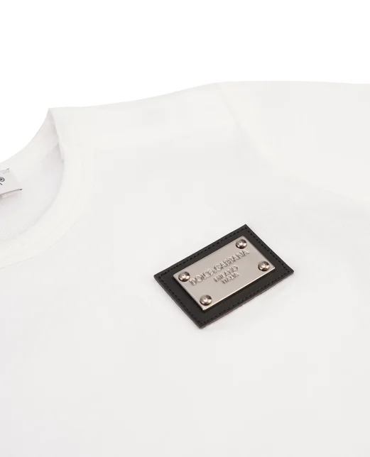 Dolce&Gabbana Детская футболка - Артикул: L1JT7T-G7I2O