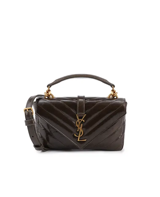 Saint Laurent Шкіряна сумка College Mini - Артикул: 779430-DZH07