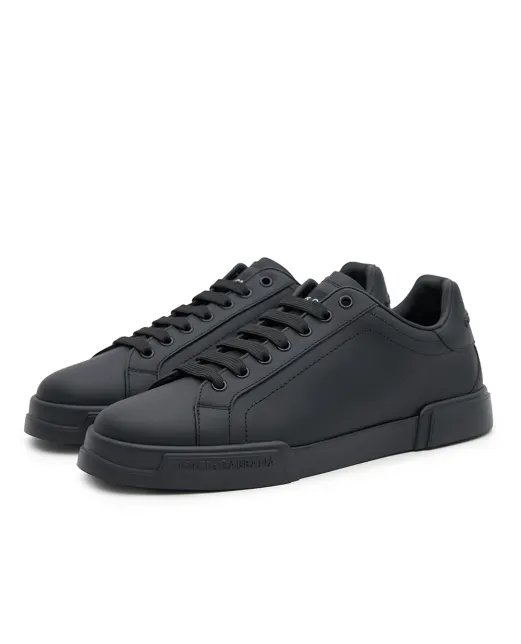 Dolce&Gabbana Шкіряні кеди Portofino - Артикул: CS2332-A1065