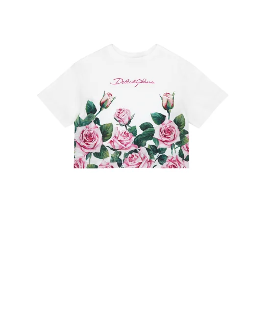 Dolce&Gabbana Детская футболка - Артикул: L2JTIT-II7GI