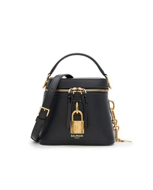 Balmain Сумка Pulse Vanity зі шкіри - Артикул: FN1BH004LORL