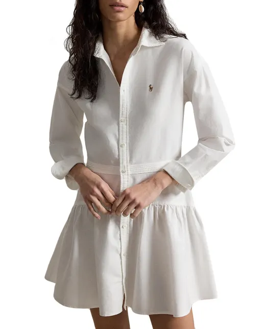 Polo Ralph Lauren Платье-рубашка Оксфорд - Артикул: 211B22755002