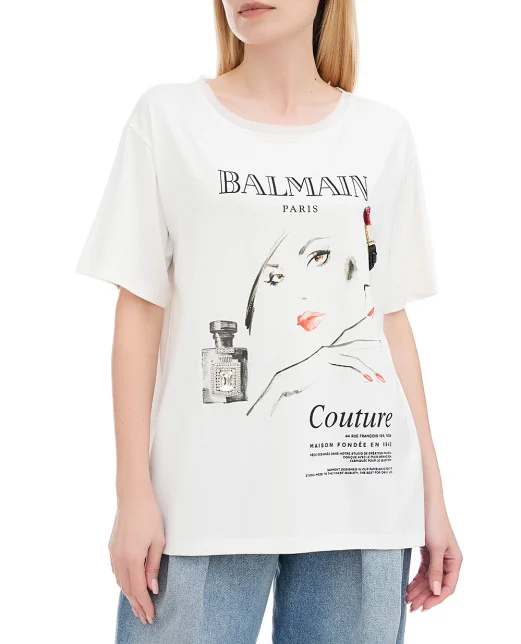 Balmain Футболка - Артикул: EF0EG129GE86