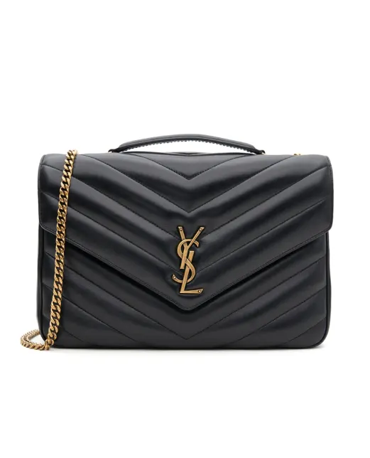 Saint Laurent Сумка зі шкіри Loulou Large - Артикул: 803541-AAEAX