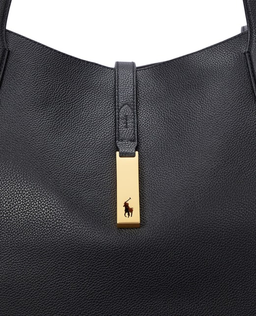 Polo Ralph Lauren Шкіряна сумка-тоут - Артикул: 428935220002