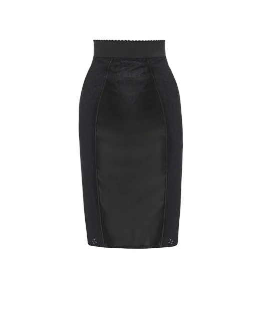 Dolce&Gabbana Спідниця міді з мереживними вставками - Артикул: F4C4BT-GDC2C