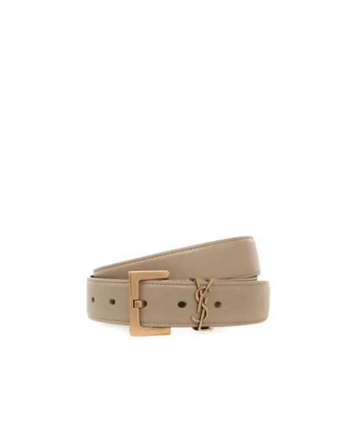 Saint Laurent Кожаный ремень - Артикул: 634437-BOO0W