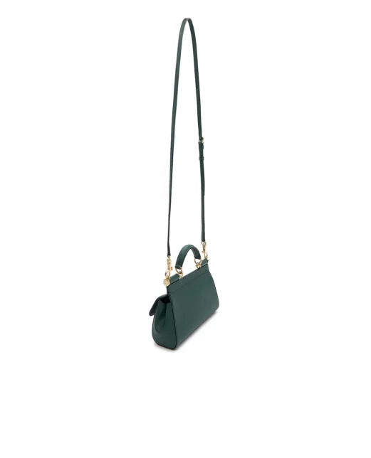 Dolce&Gabbana Кожаная сумка Sicily Small - Артикул: BB7116-B1001