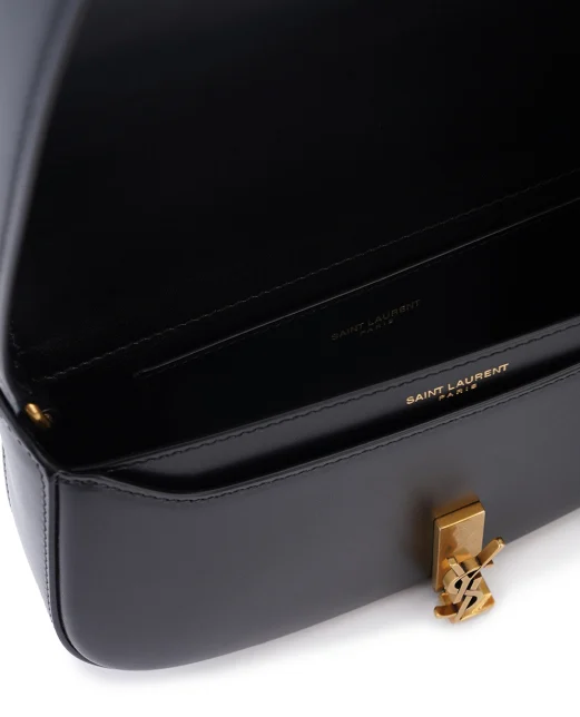 Saint Laurent Кожаная сумка Voltaire Mini - Артикул: 779642-0SX0W