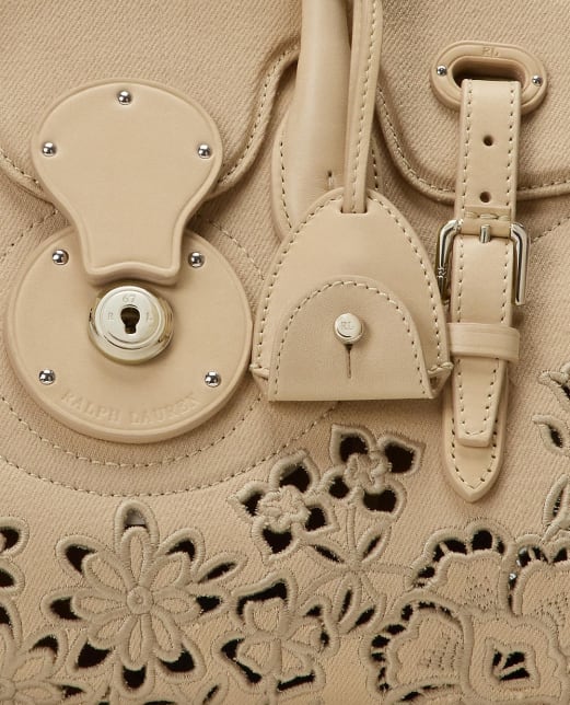 Ralph Lauren Collection Кожаная сумка Ricky 27 - Артикул: 435977806001