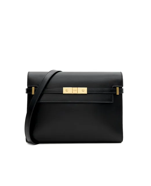 Saint Laurent Кожаная сумка Manhattan - Артикул: 579271-0SX0W