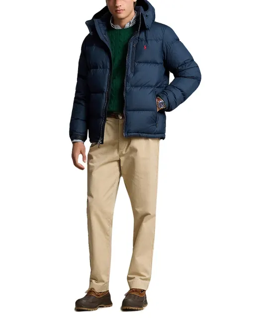 Polo Ralph Lauren Куртка пуховик с капюшоном Gorham Down - Артикул: 710968278003