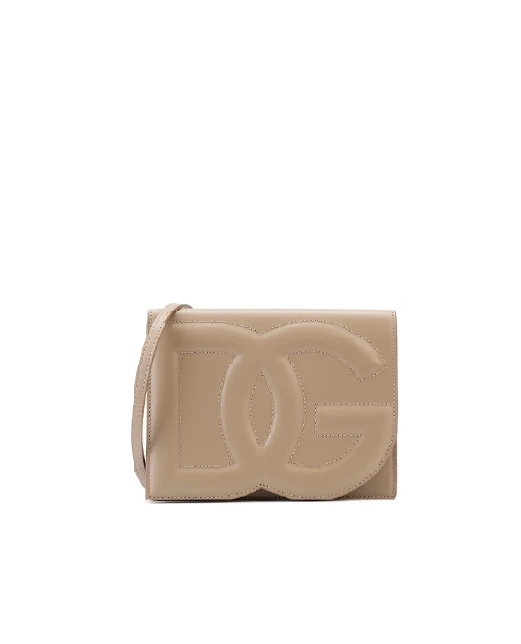Dolce&Gabbana Кожаная сумка DG Logo Small - Артикул: BB7287-AW576
