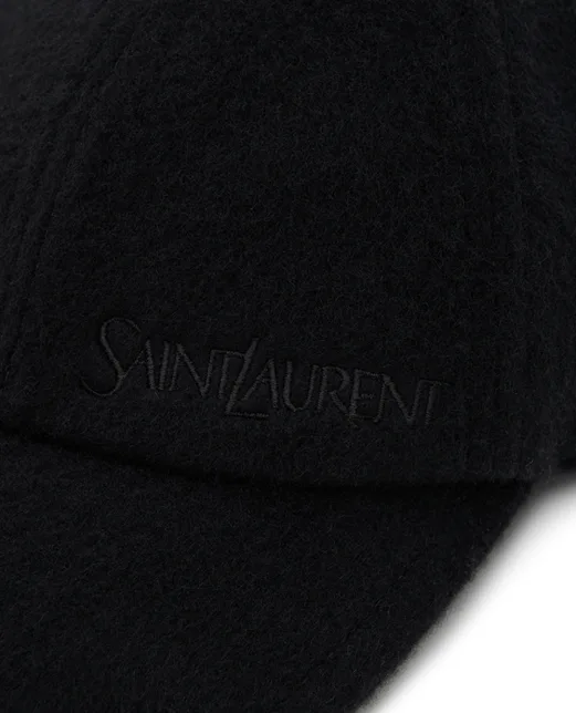 Saint Laurent Кепка из кашемира - Артикул: 810947-3YR01