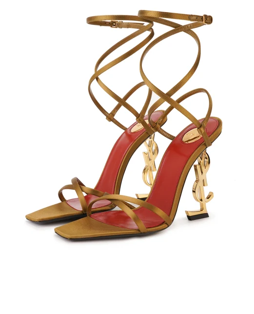 Saint Laurent Босоніжки Opyum - Артикул: 817972-9QNBS