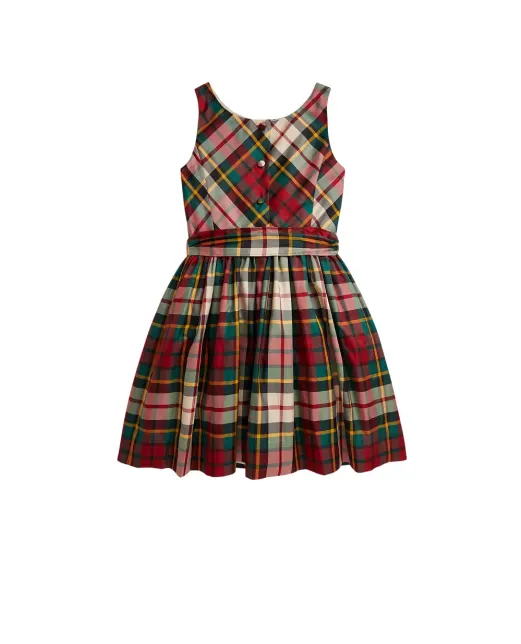 Polo Ralph Lauren Дитяча сукня з картатої тафти - Артикул: 313980345001