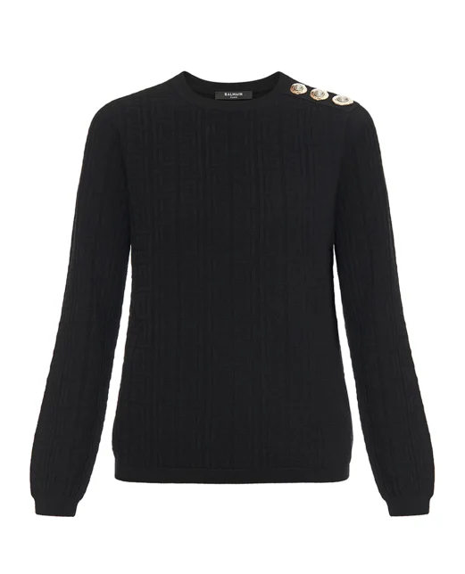 Balmain Пуловер - Артикул: FF1KD090KI63