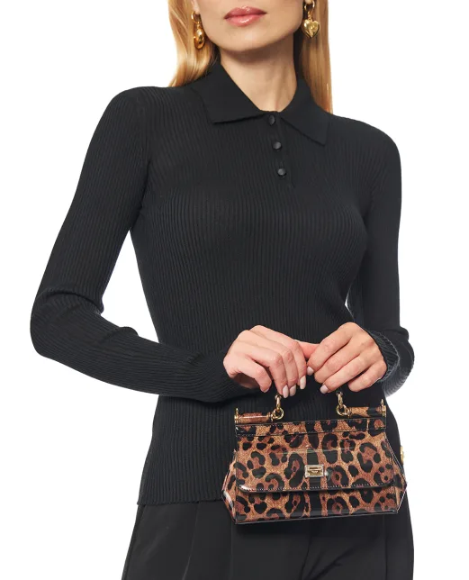Dolce&Gabbana Сумка Sicily Small из кожи - Артикул: BB7116-BM568