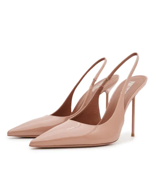 Paris Texas Туфли-слингбэки Lidia из лакированной кожи - Артикул: PX913-XVN01