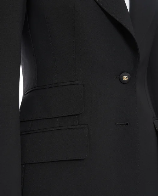 Dolce&Gabbana Жакет однобортный из шерсти - Артикул: F29Z8T-GDDPS