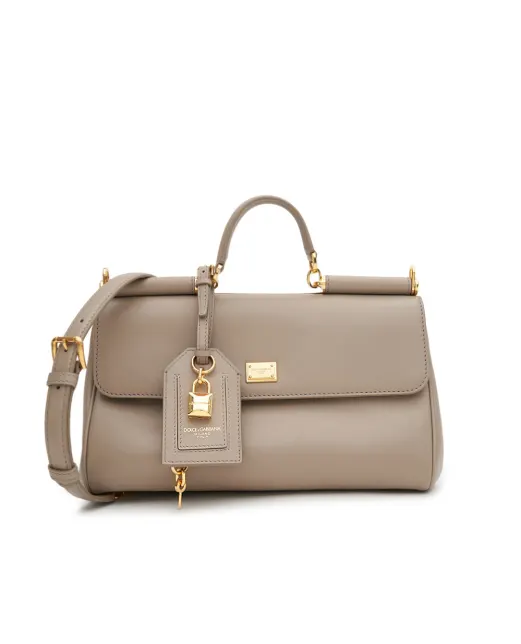 Dolce&Gabbana Шкіряна сумка My Sicily - Артикул: BB7782-B7321