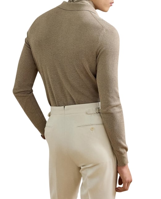 Ralph Lauren Purple Label Пуловер из шелка - Артикул: 790966748005