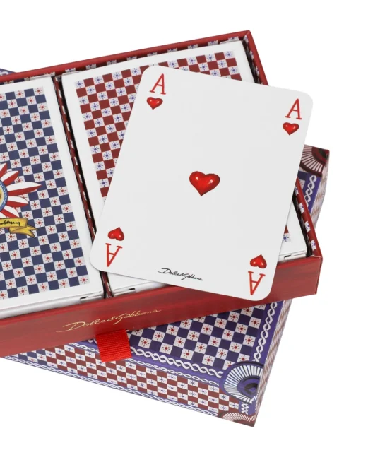 Dolce&Gabbana Карти Poker Cards - Артикул: TCC205-TCAG1