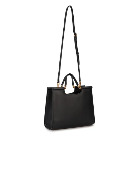 Dolce&Gabbana Кожаная сумка Sicily Small - Артикул: BB7728-B7321