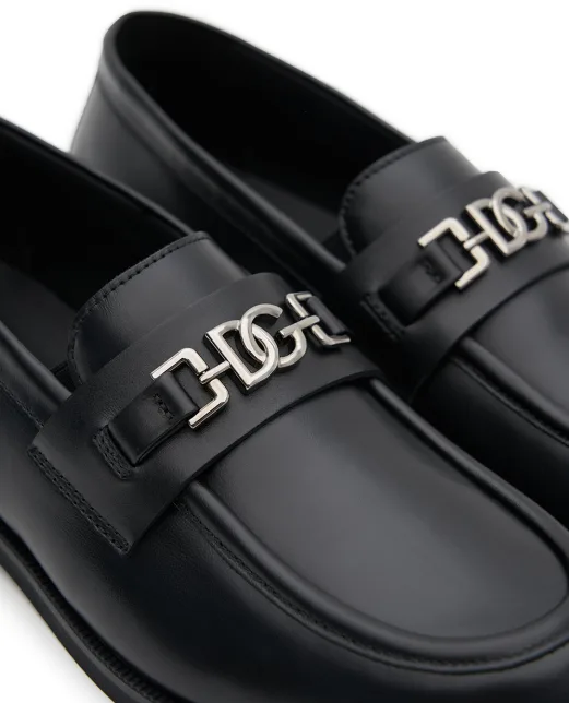 Dolce&Gabbana Дитячі лофери з телячої шкіри - Артикул: DA5319-A6M18-L