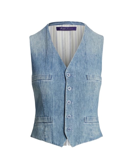 Ralph Lauren Collection Джинсовый жилет - Артикул: 290970924001