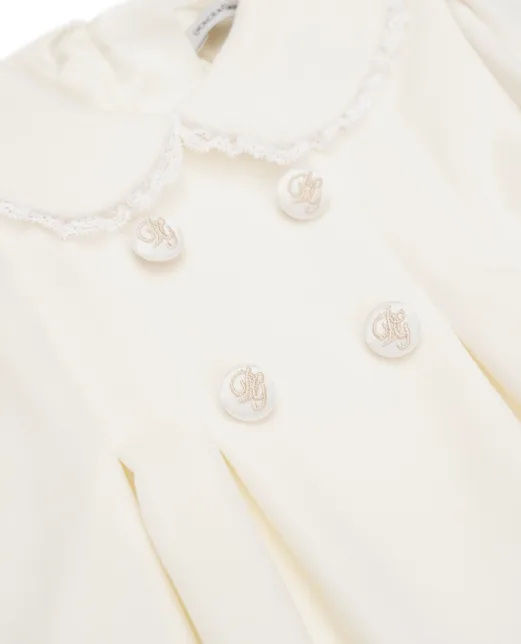 Dolce&Gabbana Детское платье из бархата - Артикул: L24DI8-FUWB3