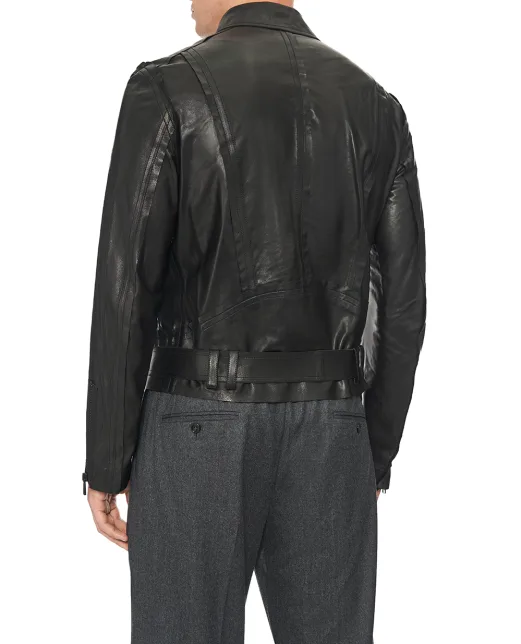 Balmain Шкіряна куртка - Артикул: FH1TD625LD63