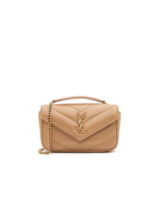 Saint Laurent Кожаная сумка Loulou - Артикул: 821749-AAEAX